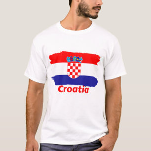 Kroatische vlag t-shirt