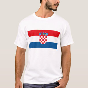 Kroatische vlag T-shirt