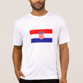 Kroatische vlag t-shirt (Voorkant)