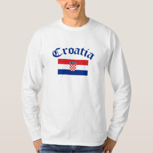 Kroatische vlag t-shirt