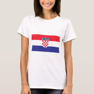 Kroatische vlag t-shirt