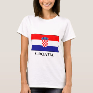 Kroatische vlag t-shirt