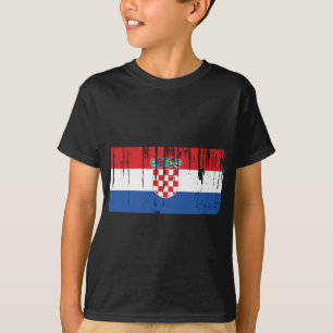 Kroatische vlag t-shirt