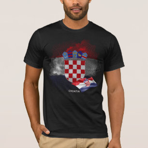 Kroatische vlag t-shirt