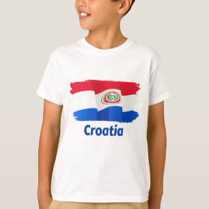 Kroatische vlag t-shirt