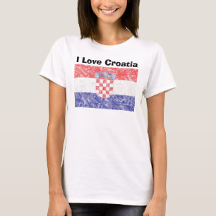 Kroatische vlag t-shirt