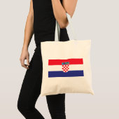 Kroatische vlag tote bag (Voorkant (product))