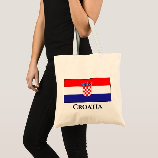 Kroatische vlag tote bag (Voorkant (product))