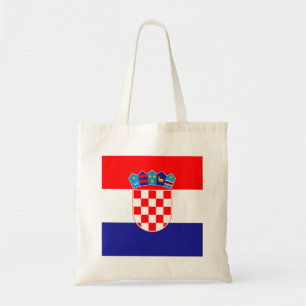 Kroatische vlag tote bag