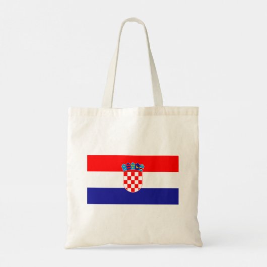 Kroatische vlag tote bag (Achterkant)