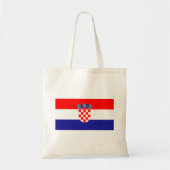 Kroatische vlag tote bag