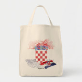 Kroatische vlag tote bag (Voorkant)