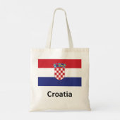 Kroatische vlag tote bag (Achterkant)