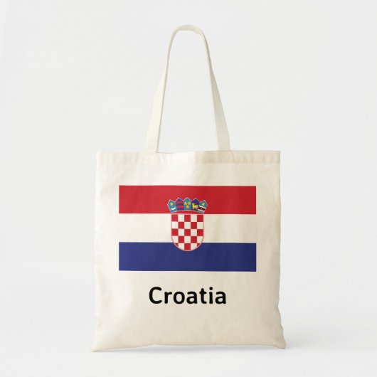Kroatische vlag tote bag (Voorkant)