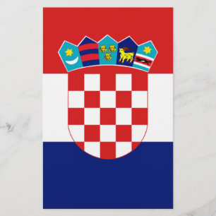 Kroatische vlag — Trobojnica Briefpapier