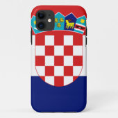 Kroatische vlag — Trobojnica Case-Mate iPhone Case (Achterkant)