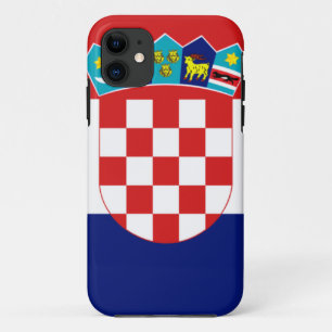 Kroatische vlag — Trobojnica iPhone 11 Hoesje