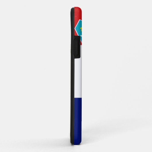 Kroatische vlag — Trobojnica Case-Mate iPhone Case (Achterkant/rechts)