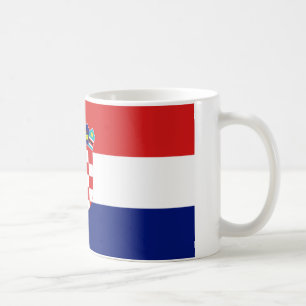 Kroatische vlag — Trobojnica Koffiemok