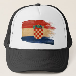 Kroatische vlag Trucker Hat Pet