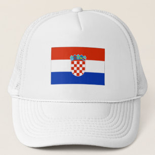 Kroatische vlag trucker pet