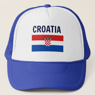 Kroatische vlag trucker pet