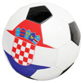 Kroatische vlag voetbal (Drie kwart)