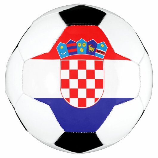 Kroatische vlag voetbal (Voorkant)