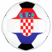 Kroatische vlag voetbal (Voorkant)