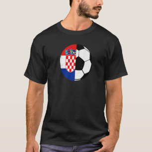 Kroatische vlag Voetbal Football Kroatië Sport T-shirt