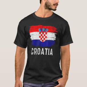 Kroatische vlag voor Kroatisch T-shirt