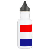 Kroatische vlag waterfles  (Links)