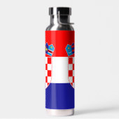 Kroatische vlag waterfles (Links)