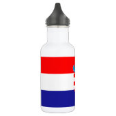 Kroatische vlag waterfles (Links)