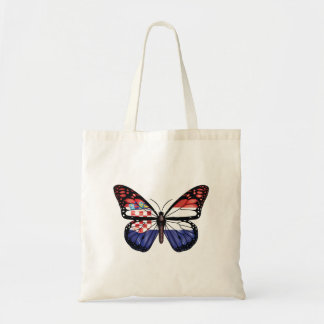 Kroatische vlinder monarch vlag tote bag