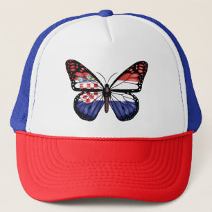 Kroatische vlinder monarch vlag trucker pet