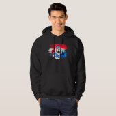 Kroatische Voetbal Kroatië Hoodie (Voorkant volledig)
