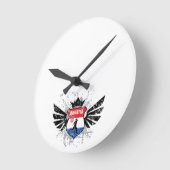 Kroatische voetbal ronde klok (Hoek)