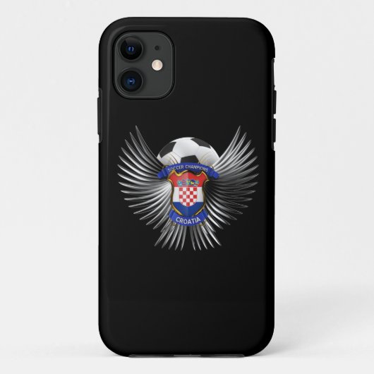 Kroatische voetbalkampioenen Case-Mate iPhone case (Achterkant)