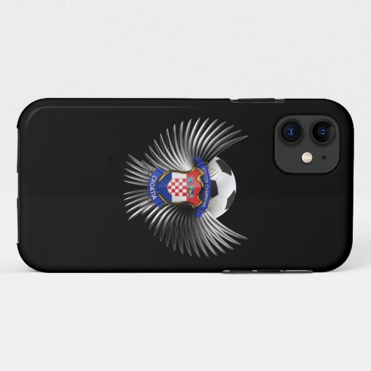 Kroatische voetbalkampioenen Case-Mate iPhone case (Achterkant (horizontaal))