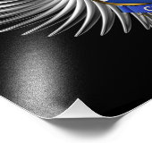 Kroatische voetbalkampioenen foto afdruk (Hoek)