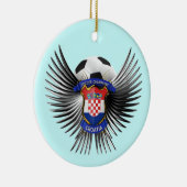 Kroatische voetbalkampioenen keramisch ornament (Rechts)