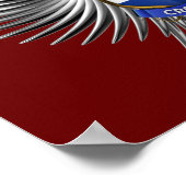 Kroatische voetbalkampioenen poster (Hoek)