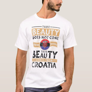 Kroatische vrouwen en Mannen T-shirt
