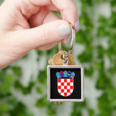 Kroatische wapenschild sleutelhanger (Hand)