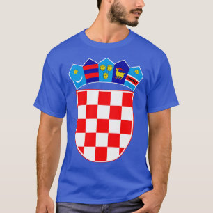 Kroatische wapenschild t-shirt