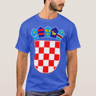 Kroatische wapenschild t-shirt