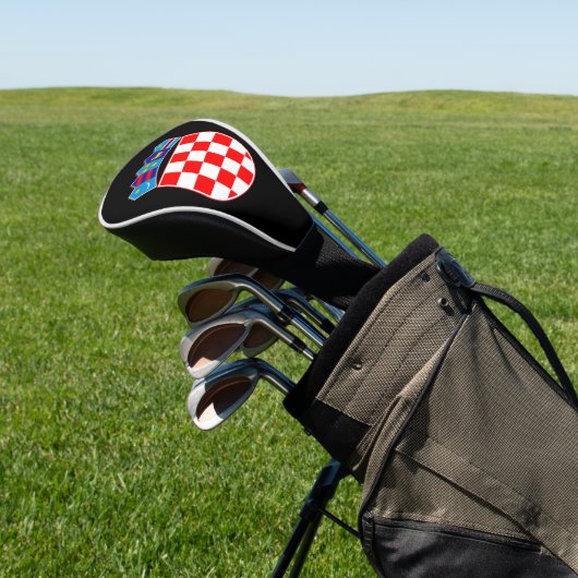Kroatische wapenstilstand golfheadcover (Insitu)
