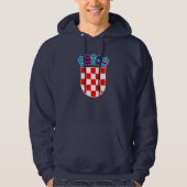 Kroatische wapenstilstand hoodie (Voorkant)
