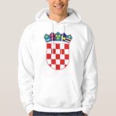Kroatische wapenstilstand HR Hrvatska Hoodie (Voorkant)